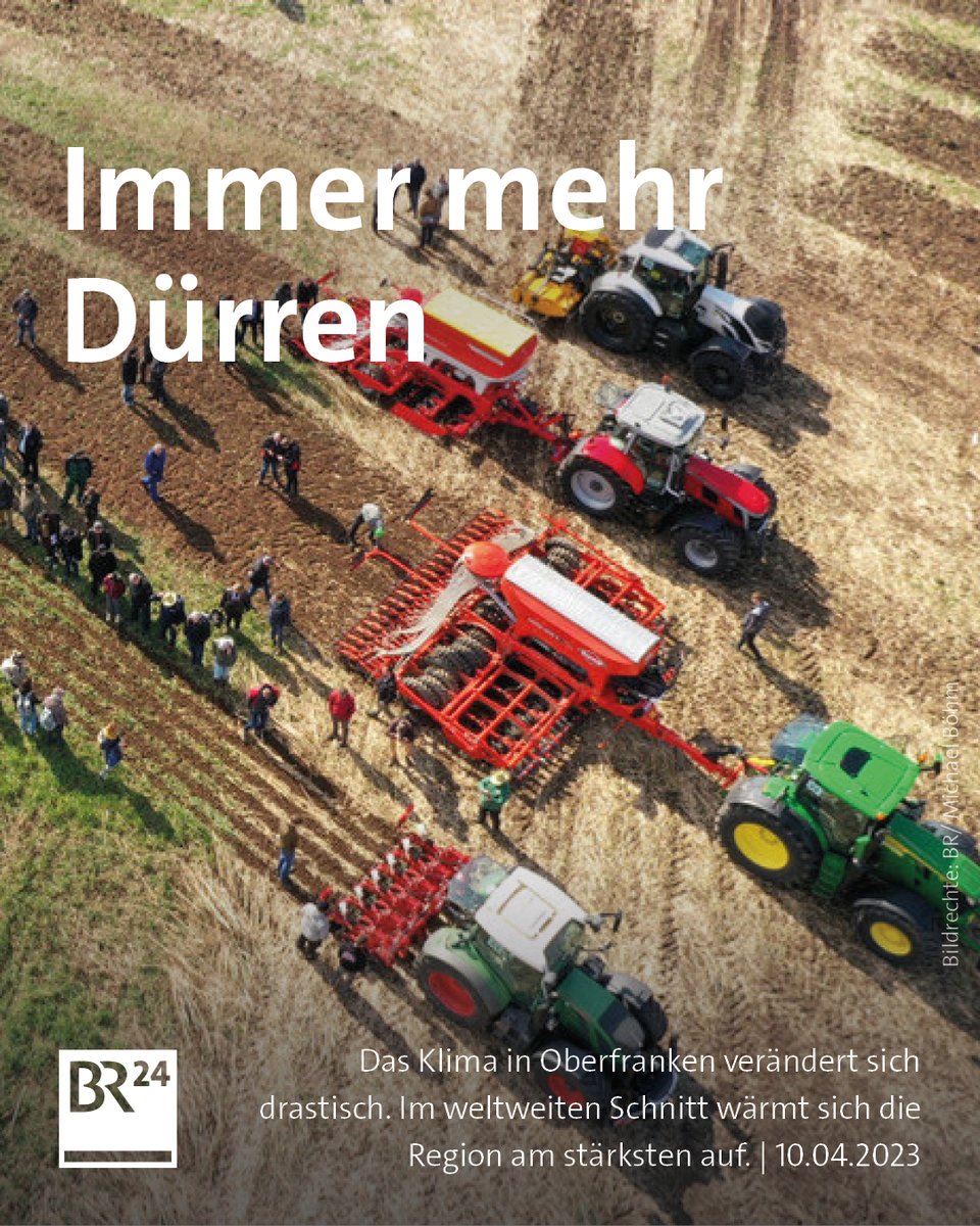 Forschungen der Uni Bayreuth zeigen: Das #Klima in #Oberfranken verändert sich drastisch.
br.de/nachrichten/ba…