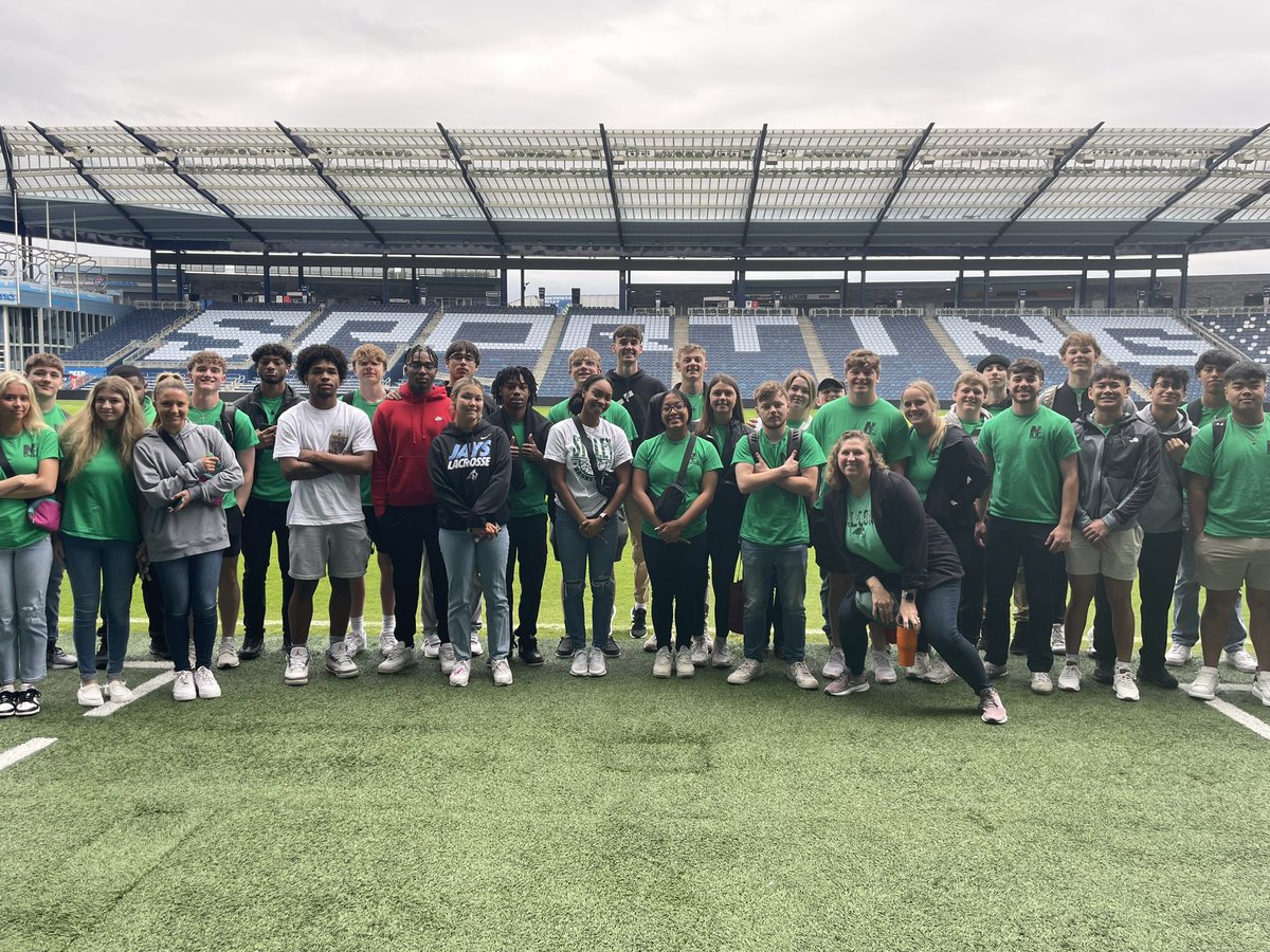 N2SportsStaley's tweet photo. We got the chance to come to Sporting KC Park to see their behinds the scenes of all their media!! https://t.co/ZbfvkPzUN9