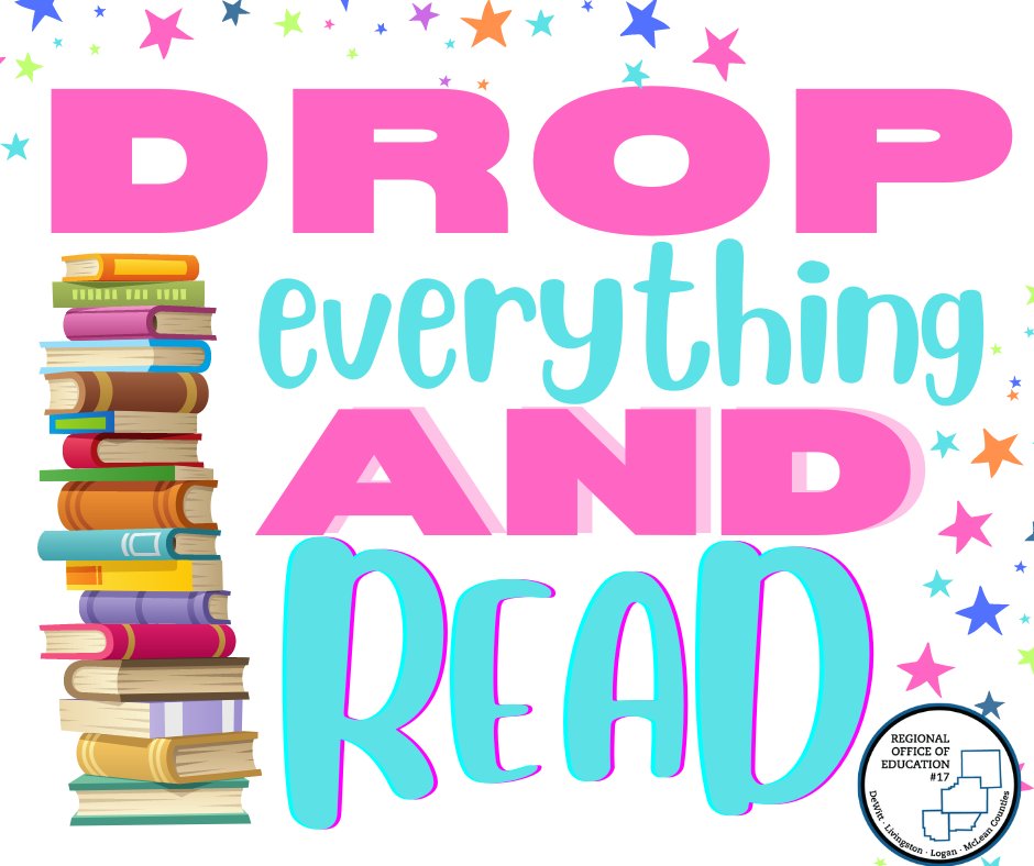 ROESEVENTEEN's tweet photo. Happy D.E.A.R. Day! "Drop Everything and Read," is a national celebration of reading designed to remind families to make reading a priority activity in their lives! What are you currently reading? Drop a comment below! 📚#DAREtoREAD https://t.co/YKoR7o98Kn