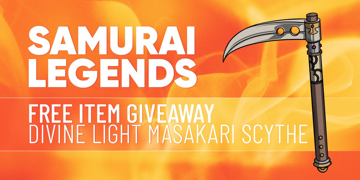 ⛩️ AIRDROP ⛩️

We're giving away 25 Divine Light Masakari Scythe's to use on your Player Character! 🪓

All you have to do for a chance to win, is to put your wallet address in the Kyoto chat here:
metaverse.samurailegends.io

Ending: Friday 14th 12 UTC

#Airdrop #BNBChain #Giveaway