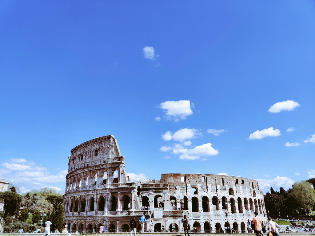 Y do v choose to unleash beasts of self doubt, insecurities on ourselves 1 after another and soak in our own blood sweat and tears..rather than choose to become gladiators! #rootedtolife #rootedtobucket #colosseum #romanruins