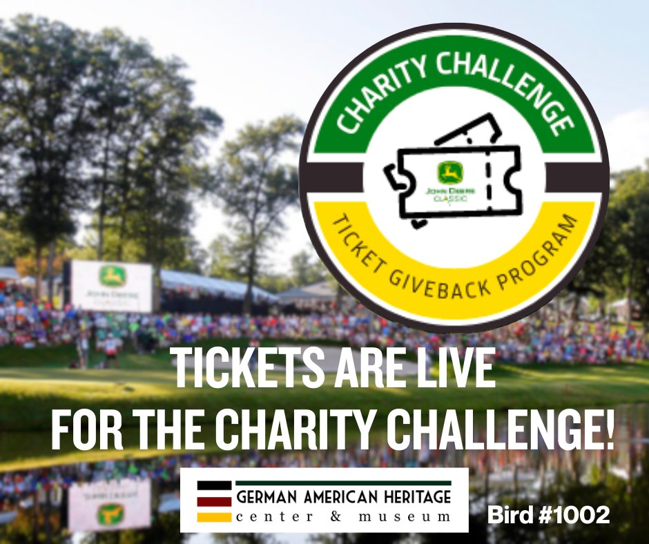 GAHC_Iowa's tweet photo. Are you planning on going to the John Deere Classic July 5-9, 2023? Buy your tickets online and the charity of your choice gets $10 from every ticket purchased. 

Make sure to purchase your tickets through this link:
https://t.co/uPcFhoaPRE

#jdclassic #tpc #BirdiesforCharity https://t.co/Hn1ZmBV1r6
