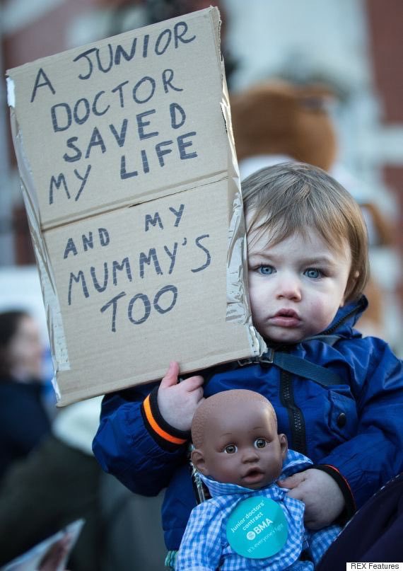 The strikes this week have not been caused by junior doctors.

They’ve been caused by a Government that has taken healthcare professionals for granted for far too long.

Please RT if you can see through the Government spin and back the junior doctors.

All they want is fair pay.