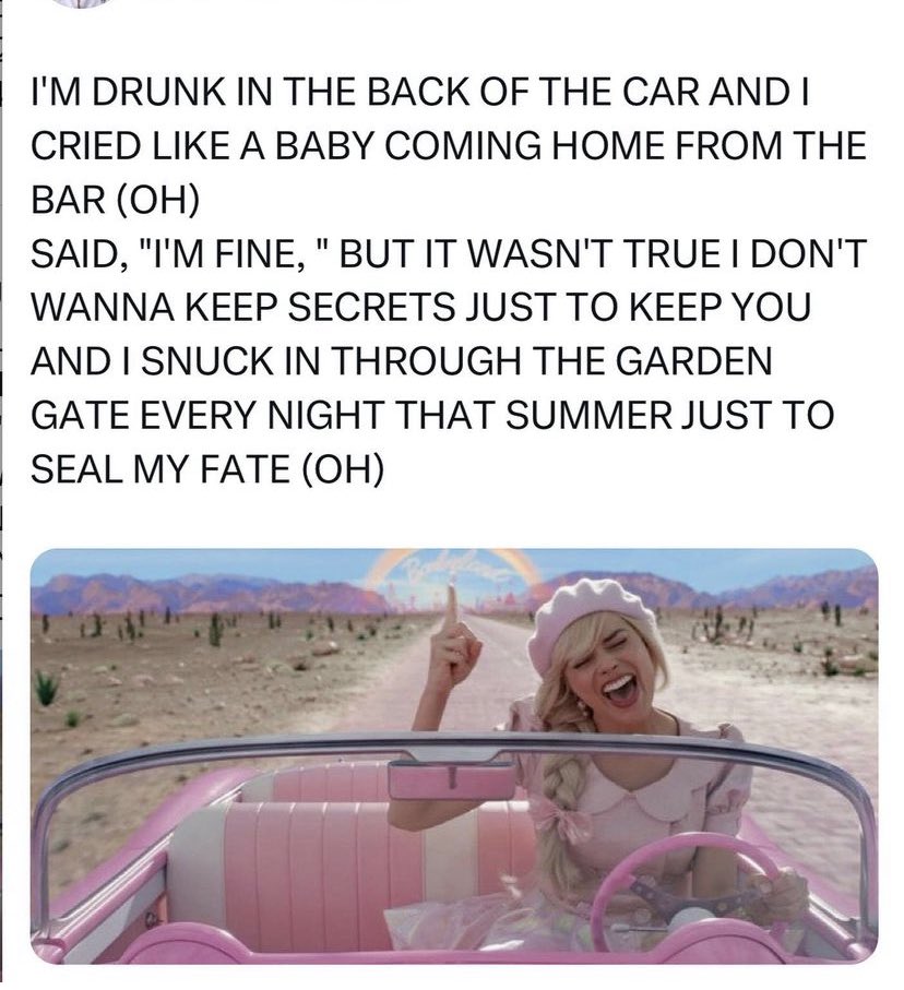 noraNOPANTS's tweet photo. dang.
Who’s out here getting pictures of me doing car karaoke😅 https://t.co/hLENToIkLE