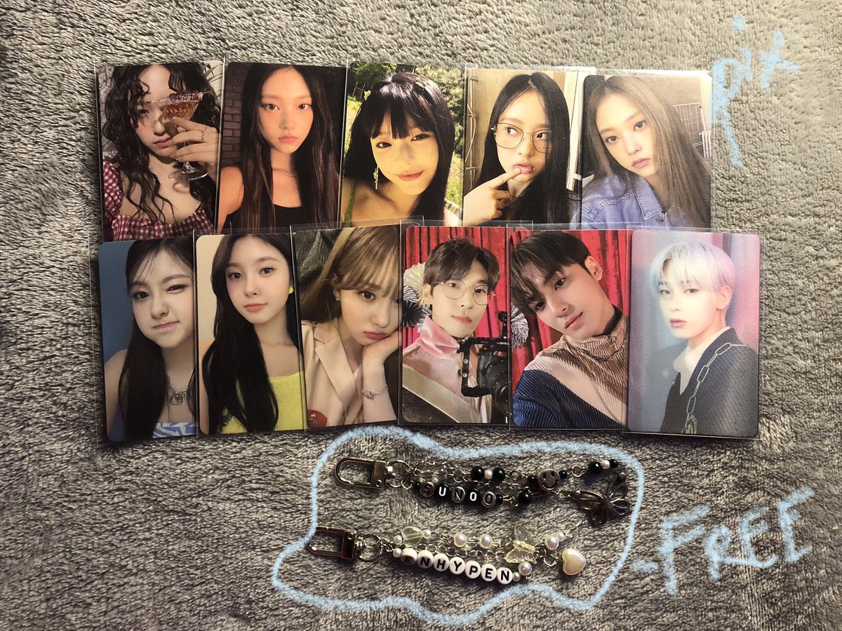 seeuncolls's tweet photo. [ 🫧 ] wts lfb ph #pixiells 
 
     ୨ৎ : assorted photocards ⑅

    ⤷ ₱150ea 
    ⤷ payo prio / 50% dp;rb 1week 
    ⤷ sold as set / can lf kahati 
    ⤷ will ship to 1 add onlyy

. mina lasing cocktail tol twice newjeans nj hanni tinkerbell specs noot noot haerin pula ph https://t.co/efrtTCqIJD