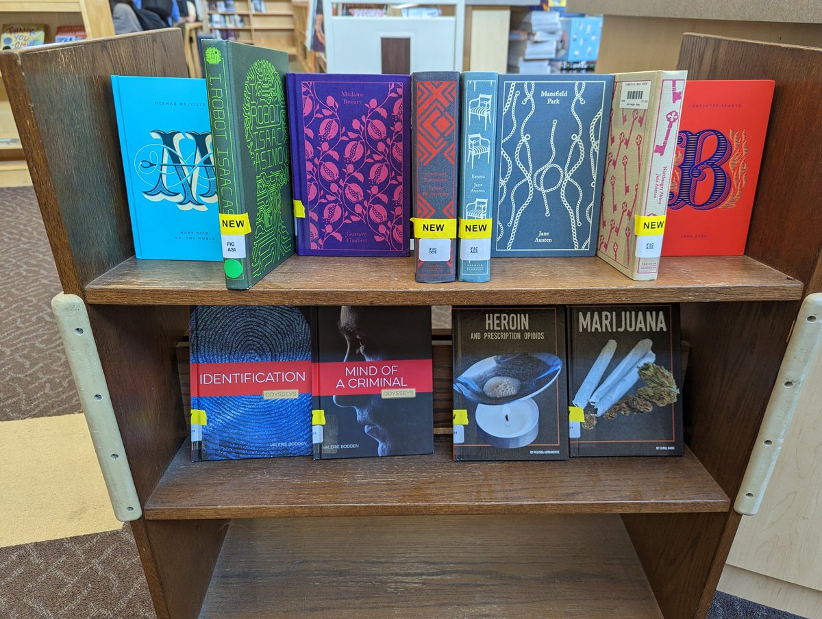 Plymouth High School Library Media Center tweet media