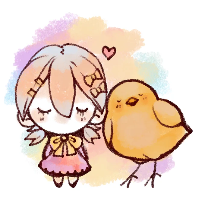 気が動転して激ゆるかわイラスト描いた 