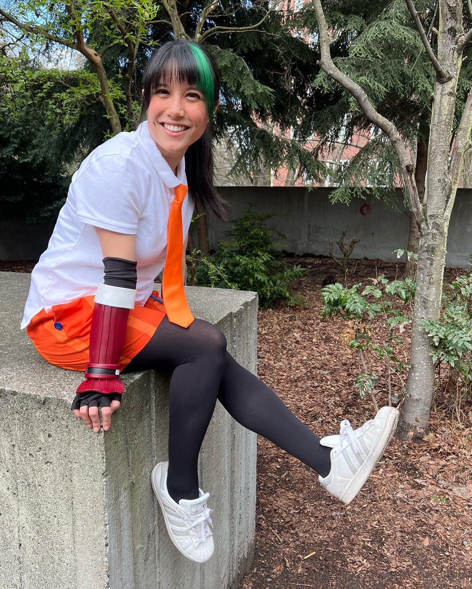kitkait_creates's tweet photo. You! Me! Rivals! Yes?! #nemona #SakuraCon2023 https://t.co/mbGwY60DO3