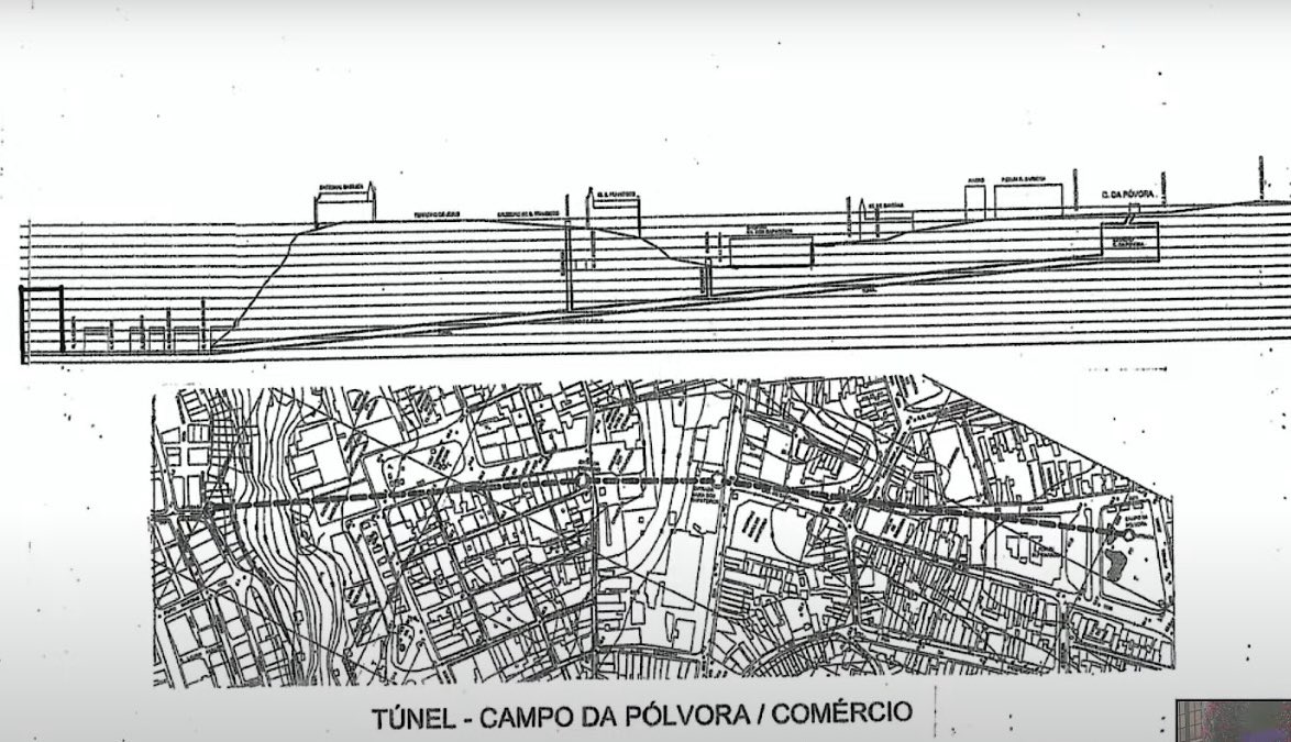 andradenan's tweet photo. 🧶 Um fio para falar (seriamente) sobre o Túnel Campo da Pólvora - Comércio: https://t.co/1QTjJ5mcwz