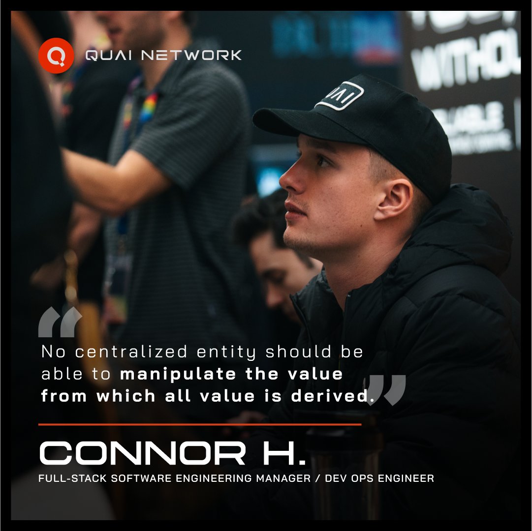 Quai Network ⚡️💵 (@quainetwork) on Twitter photo "Why are you passionate about <a href="/QuaiNetwork/">Quai Network ⚡️💵</a>?"
<a href="/Dominant_Strat/">Dominant Strategies</a> full-stack manager <a href="/imCHUBBARD/">Connor Hubbard</a>👇 "Why are you passionate about <a href="/QuaiNetwork/">Quai Network ⚡️💵</a>?"
<a href="/Dominant_Strat/">Dominant Strategies</a> full-stack manager <a href="/imCHUBBARD/">Connor Hubbard</a>👇