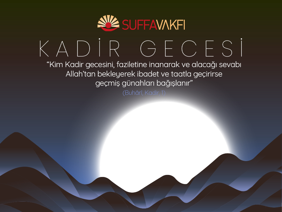 En Şerefli Gece; Leyle-i Kadir
Makaleyi okumak için linke tıklayabilirsiniz;
suffavakfi.org.tr/2023/04/10/en-…

#kadirgecesi #Ramazan #KuranıKerim