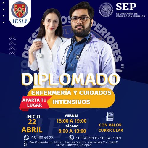 IeslaTuxtla's tweet image. Únete ya a nuestro diplomado 📄#tuxtlagutierrez #iesla #educacion #Chiapas