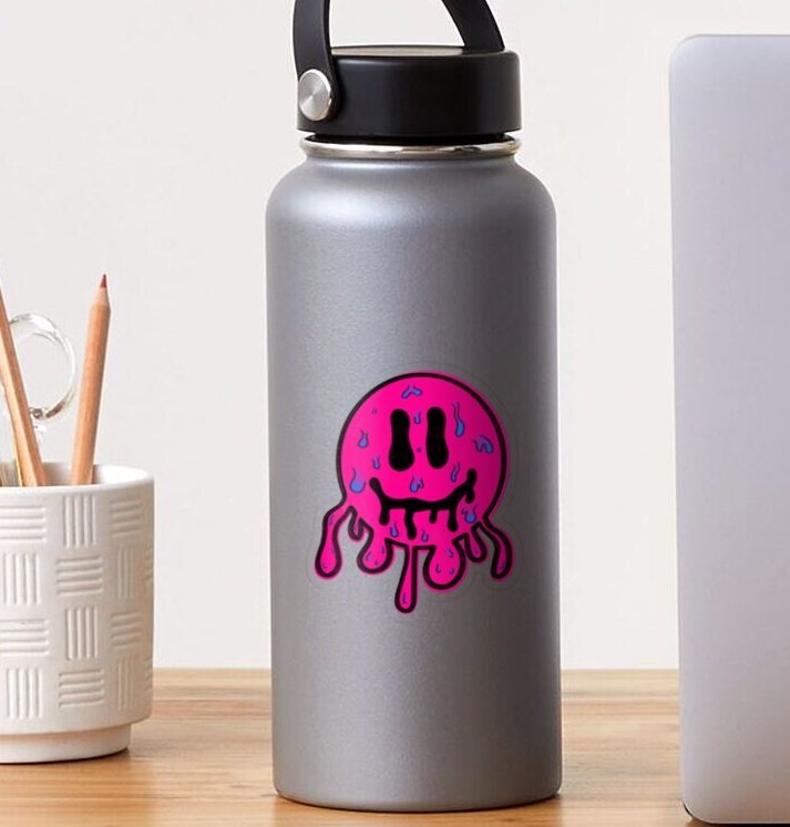 zandrazoneartz's tweet photo. Pink smiley drip vinyl stickers at https://t.co/XPZfHdhnjG. 🫠🫠🫠🫠
#sticker #art https://t.co/6x0AIUtpw5