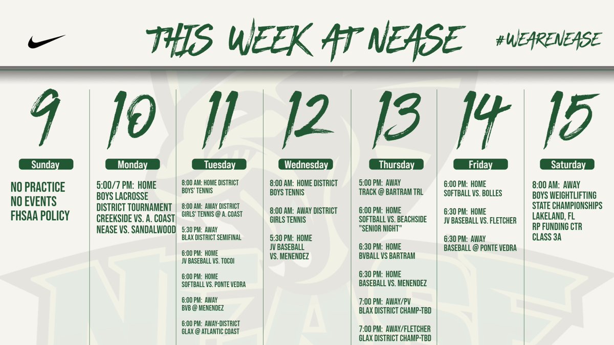 Nease Athletics (@neaseathletics) on Twitter photo 