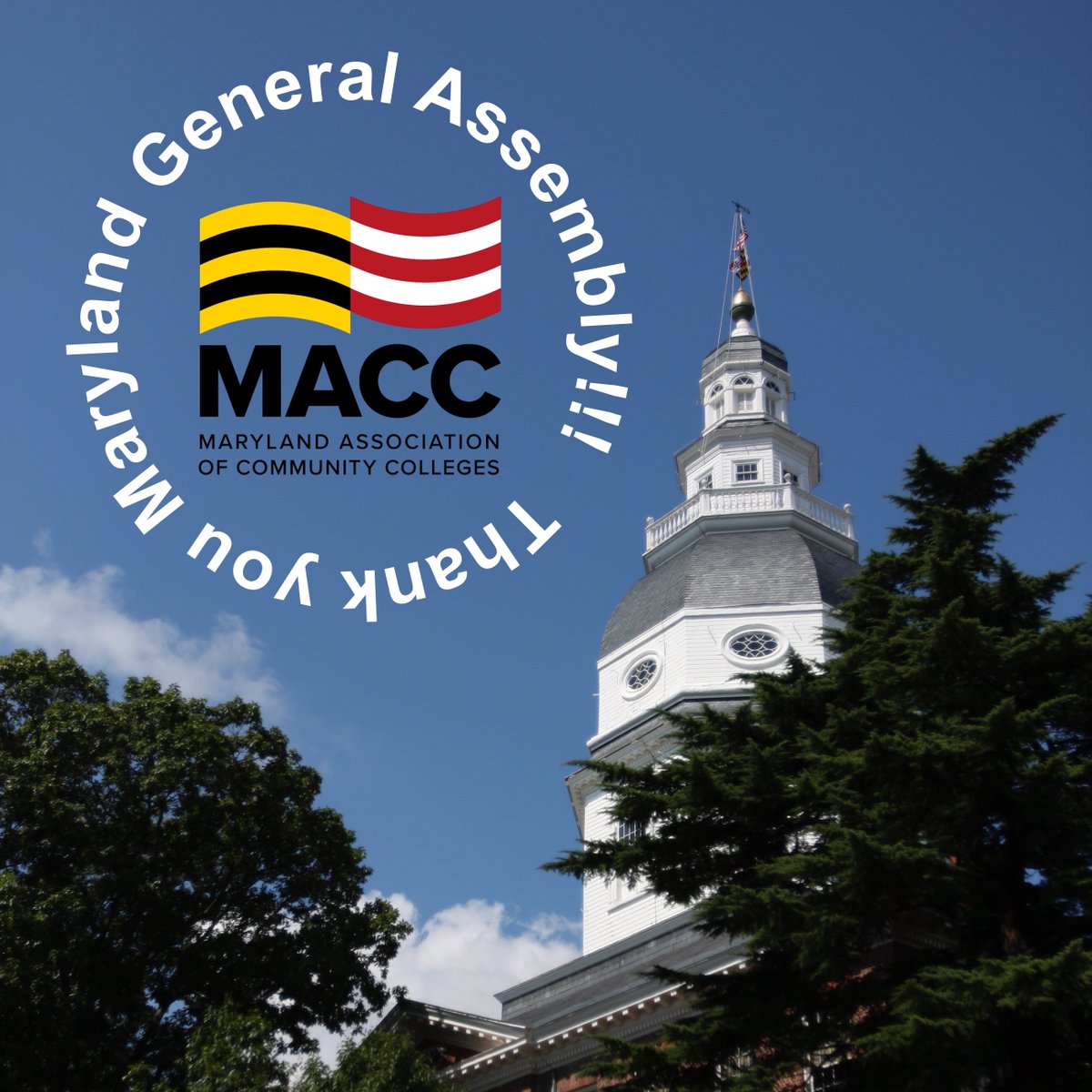 Thank you #MDGA23 for making <a href="/MD_CommColleges/">MD CommunityColleges</a> a priority during the 445th legislative session!  Happy #sinedie!