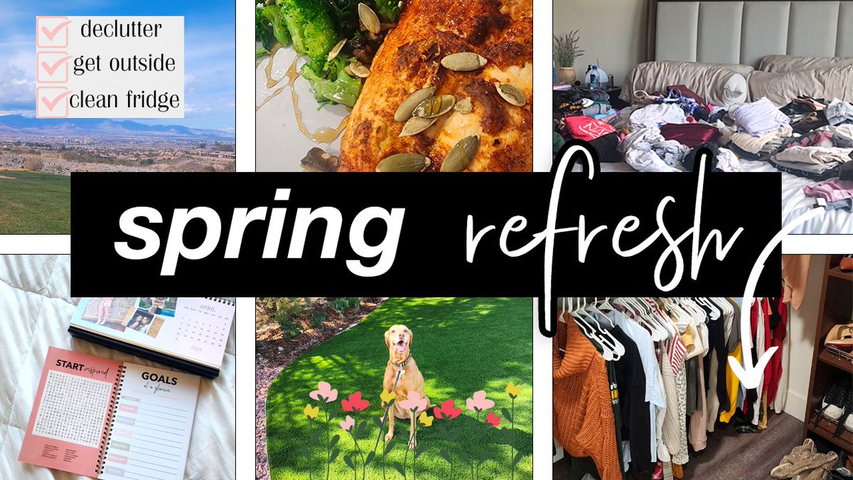 chicklitplus's tweet photo. SPRING REFRESH WITH ME: decluttering, organizing + getting ready for spring https://t.co/sM1dJ9UibG via @YouTube #springrefresh #monthlyreset https://t.co/EHWOFZQkug