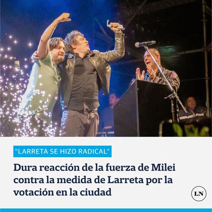 abelosano's tweet photo. Larreta es radical https://t.co/Z0djSEbzpD