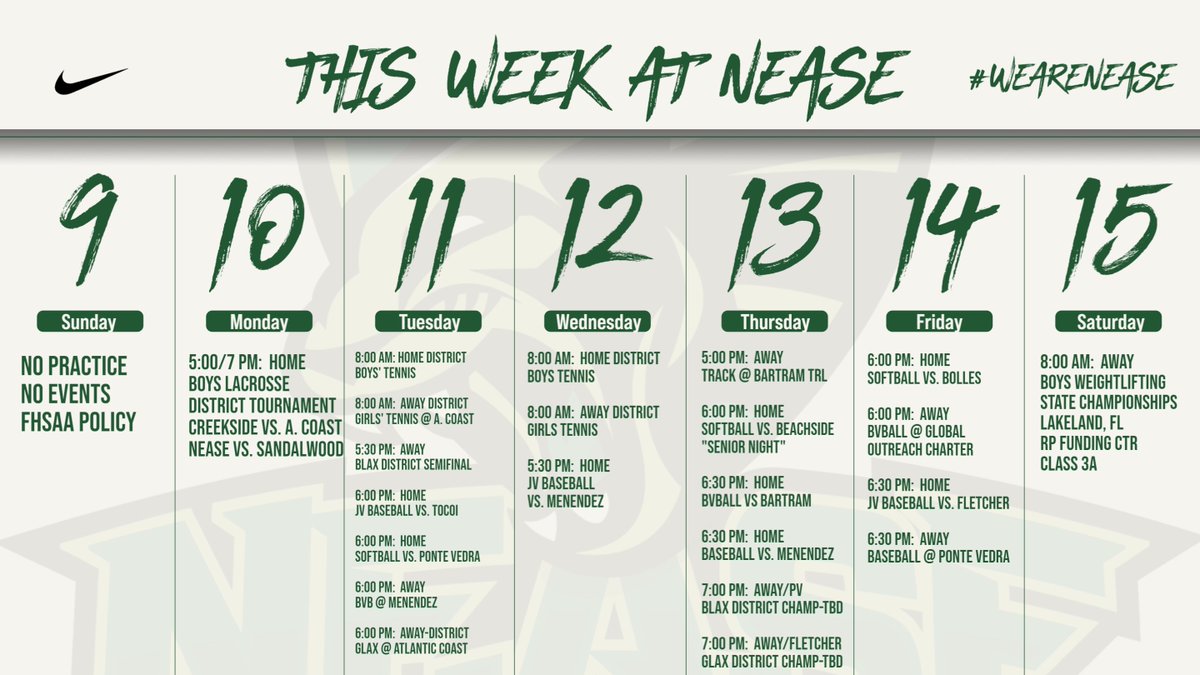Nease Athletics (@neaseathletics) on Twitter photo 