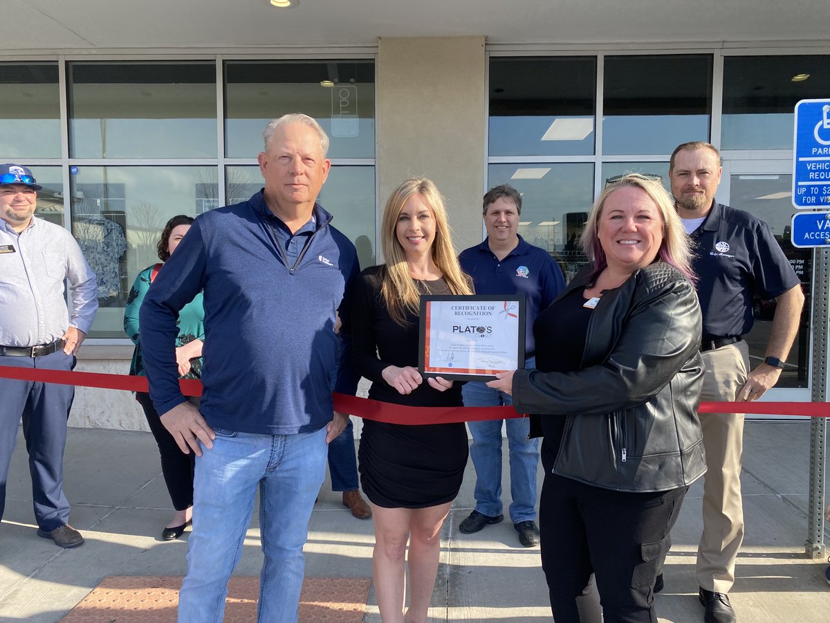 Congratulations Plato's Closet on your official ribbon cutting! Plato's Closet is located at 150 Cedar Tree Square. Thank you for choosing Belton! 🧡

We had the pleasure of co-hosting with <a href="/Belton_Chamber/">Chamber of Commerce</a>.