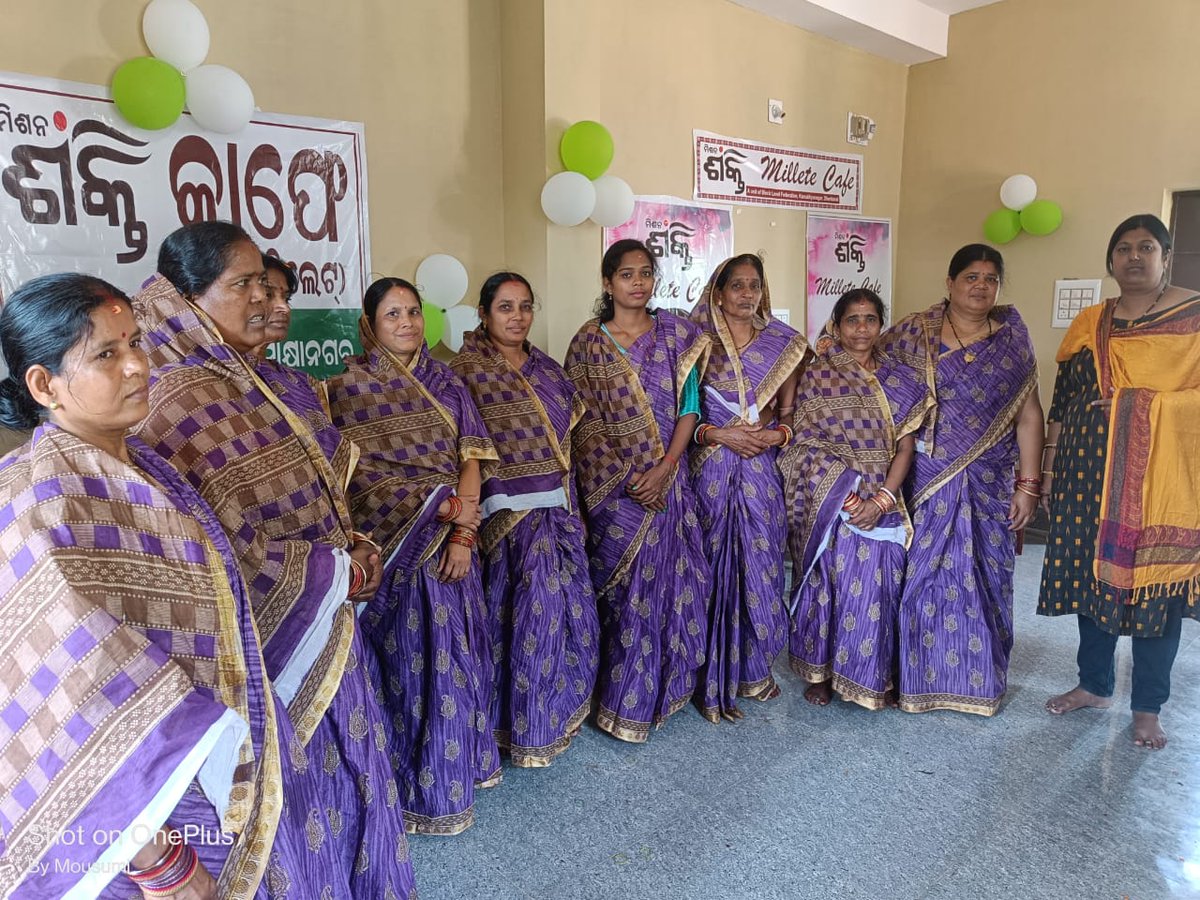 Millet Cafe inaugurated in Kamakhyanagar Block Campus in presence of Hon'ble Minister Sri Prafulla Kumar Mallick sir &amp; Collector Dhenkanal Sri Saroj Kumar Sethy sir.It will be completely managed by women SHG members. One more step towards women empowerment.