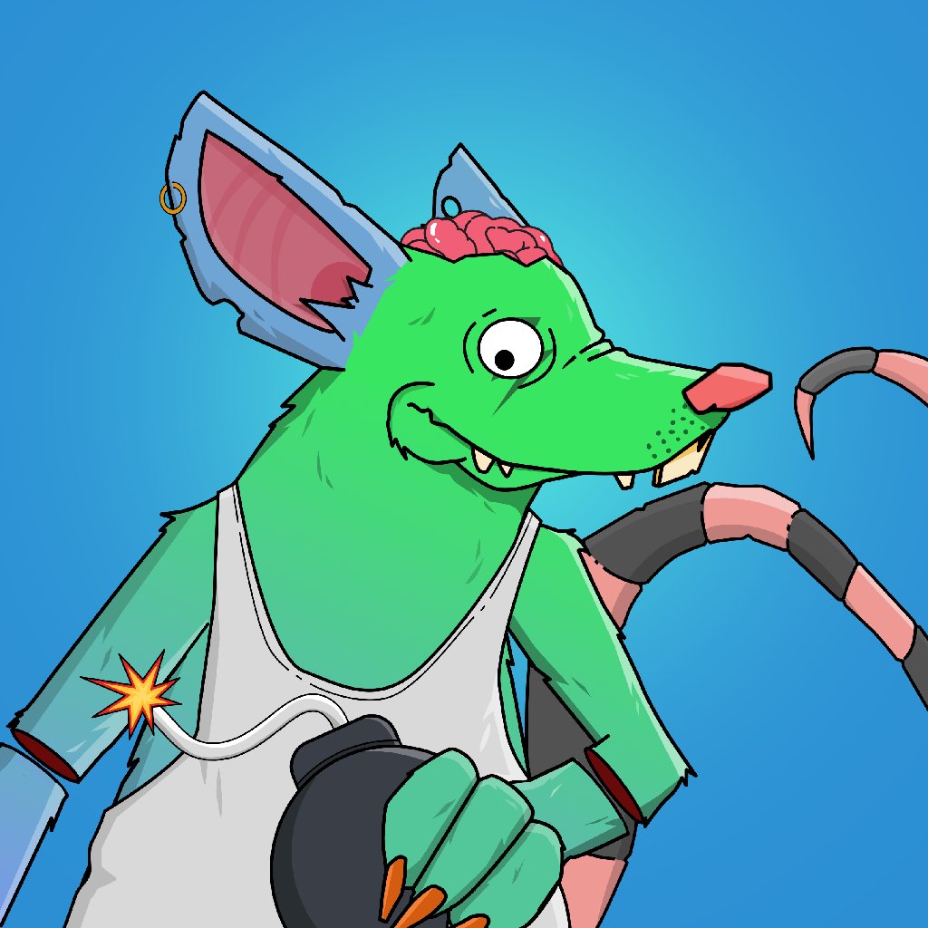 EPIC FLASH SALE!!! For the net week you can get an awesome cerby Radix Ratz NFT for only 25XRD, this sale will end on 16 April 2023! To get this great price simply DM your  transaction to the admins on telegram! vikingland.net/collection/Rad… $XRD @vikinglandnft #Radix