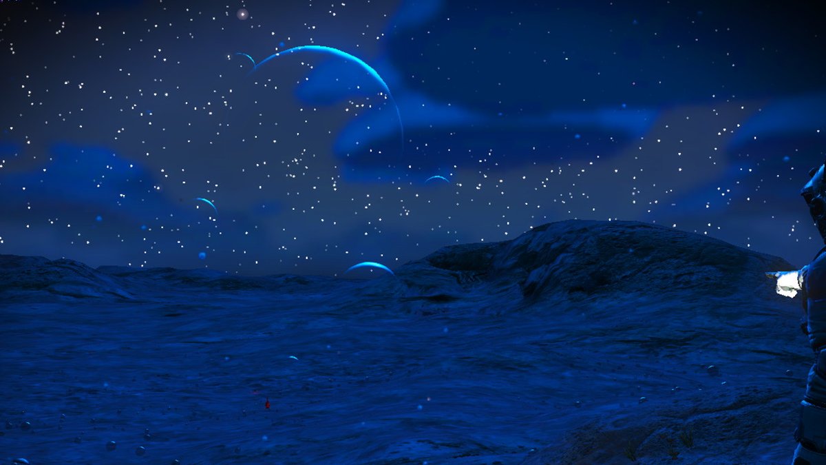 TheGamingTarian's tweet photo. My first bubble planet. BUBBLES EVERYWHERE!!! #NMS #NoMansSky #NintendoSwitch https://t.co/U9OIAVRbSf