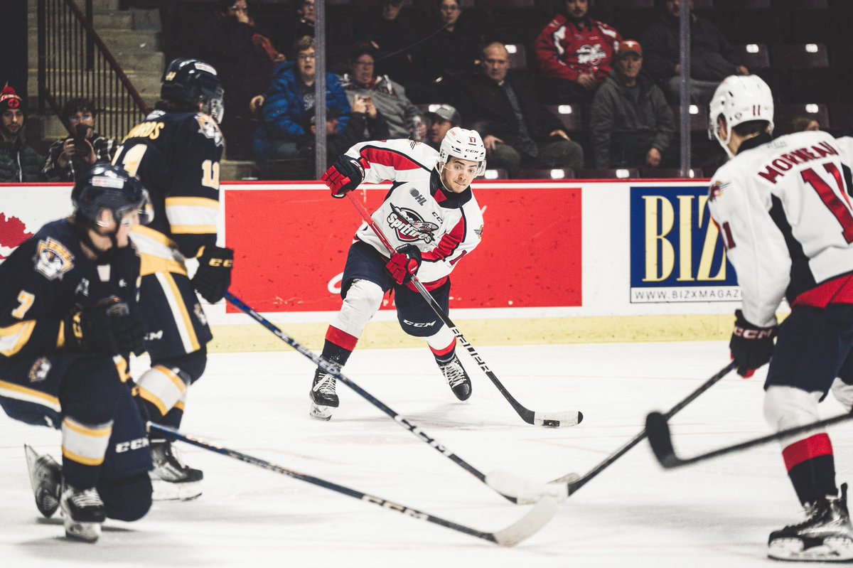 SpitsHockey's tweet photo. Congrats and best of luck to Jackson McLlwain playing for a Sutherland Cup the with the @StratWarriors! #WindsorSpitfires https://t.co/YSr4PTEWYS