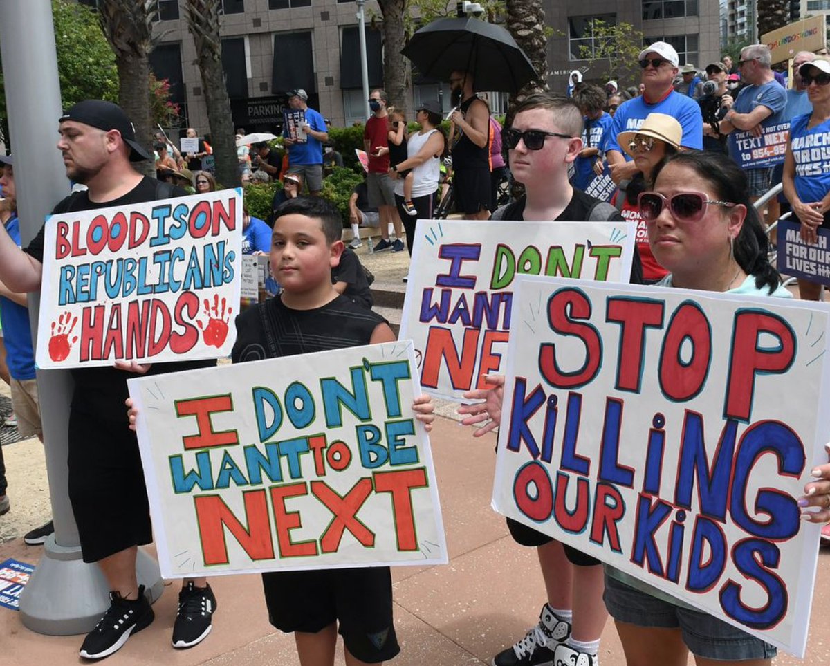 - No, I won't stop politicizing the Louisville mass shooting. 
- No, I won't accept your "Thoughts and Prayers". 
- No, I won't accept this as 'just another Monday in America'. 
- No, I won't think drag queens are a bigger issue. 
- No, I won't stop holding politicians