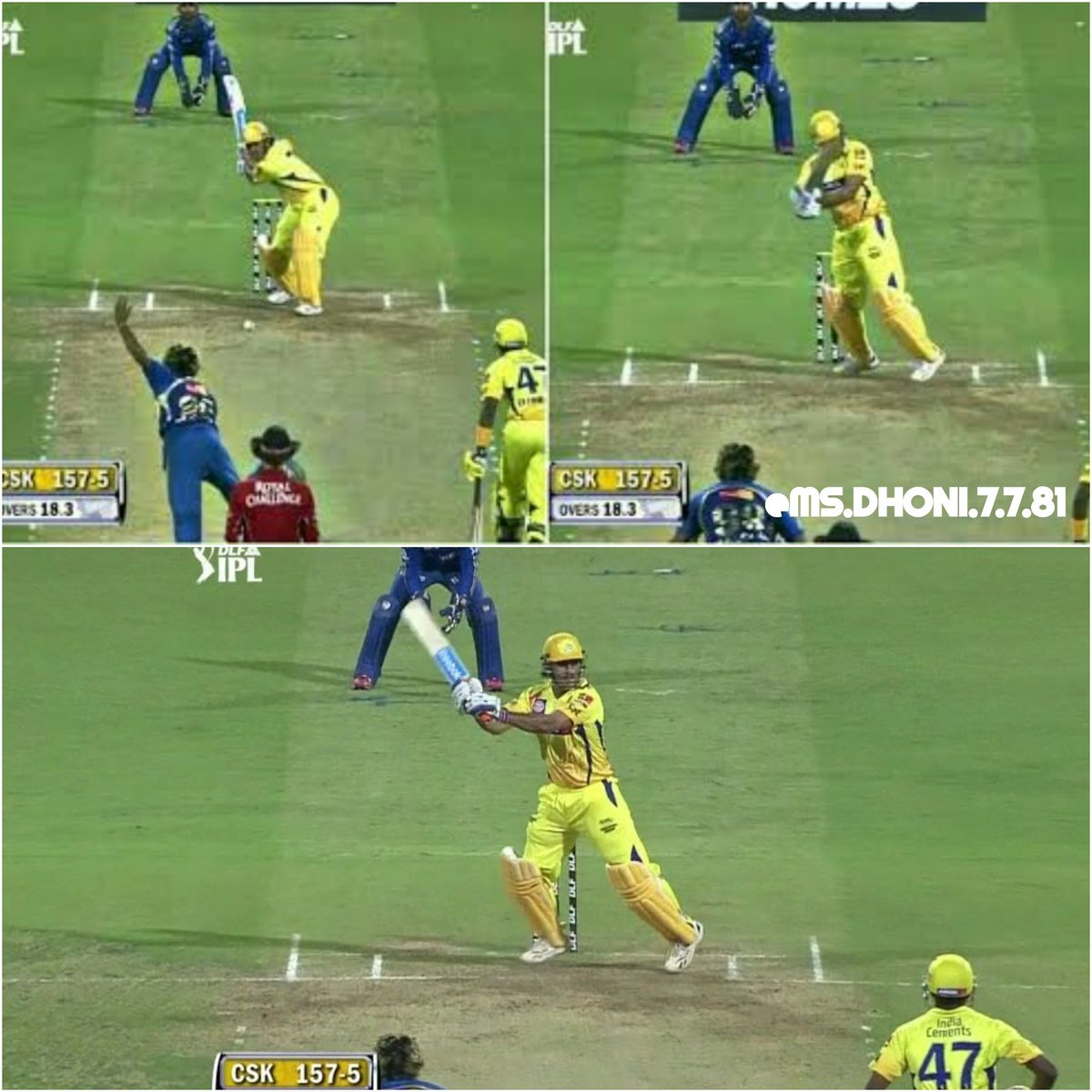 ' MS Dhoni  helicopter six against malinga is the best shot have ever watched ' - AB Devilliers (Jio Cinema)

#MSDhoni #ABDevilliers #LasithMalinga #Helicopter #VintageDhoni #ThalaDhoni #WhistlePodu #Yellove