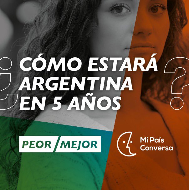 CheS1977's tweet photo. ¿Creés que Argentina va a estar mejor en 5 años?  Sumate a la conversación. 
https://t.co/fXjtU96zOz https://t.co/JQIfHxKsBQ
