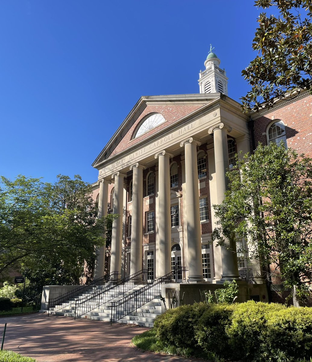 JenUNC89's tweet image. Today is my first day as the Director of Development for @UNCHussman! As a J-School grad, I’m thrilled to be returning to Carroll Hall!