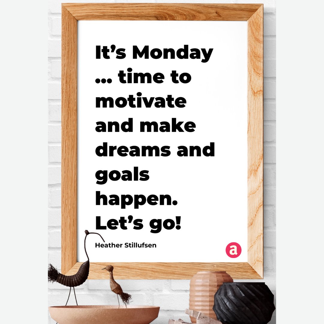 AtkinsonInsure's tweet image. #Monday #Motivation time from The Atkinson Insurance Group team!