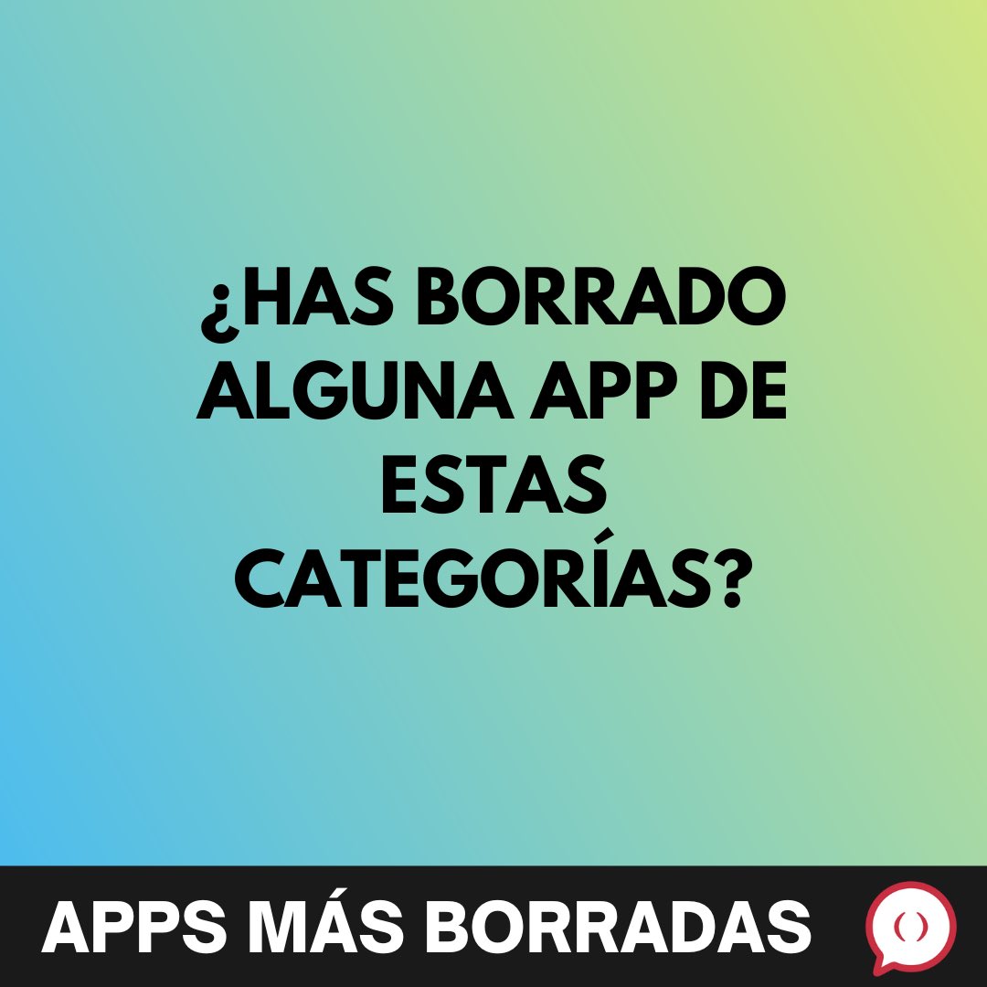 parentesis's tweet photo. Cuéntanos cuál ha sido la app que más te decepcionó al usarla y preferiste desinstalar 📲
.
.
.
#app #smarthphone #rrss #educacion #juegos #finanzas #compras #comidaybebida https://t.co/v0Kv8WBSzc