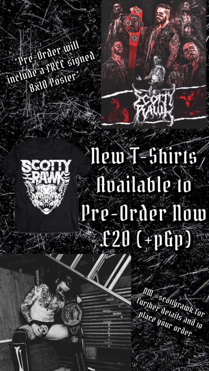 ScottyRawk's tweet photo. MERCH DROP🦇
Pre-Order NOW AVAILABLE
DMs Open🦇 https://t.co/aXyACgT5HN