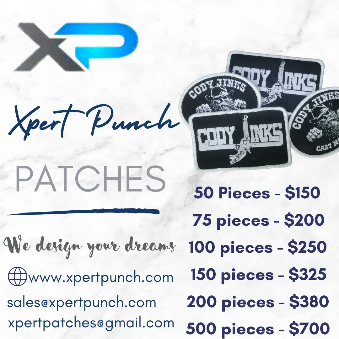 XpertPunch's tweet photo. Are you looking for digitizing, vector art services or patches? Look no further! XpertPunch is the one-stop shop for all your needs. Visit https://t.co/Ec9qu8QAf3 or email us at sales@xpertpunch.com to learn more! #XpertPunch #Digitizing #Patches #VectorArt https://t.co/UnGkPWYMeL