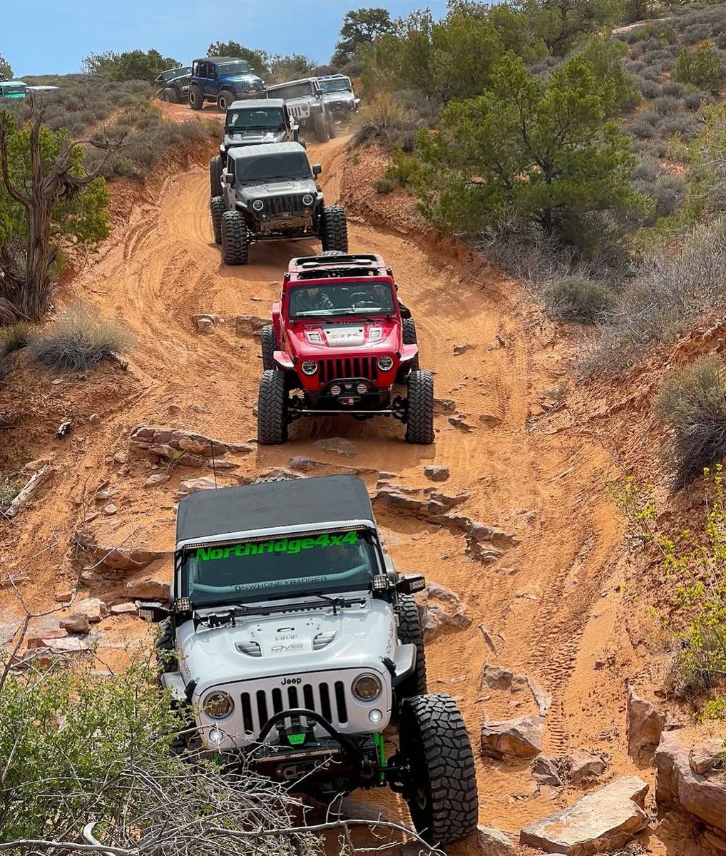 Out in Moab, Utah with @conquered_trailz 😎 
.
Shop Industry Leading Jeep Parts & Accessories: buff.ly/3yB1KpX 
Get $100 Off orders over $1000 with Promo Code: NR100 
.
#northridge4x4 #nr4x4 #northridgenation #moab #moabutah #jeep #jeeplove #easterjeepsafari #jeeplife