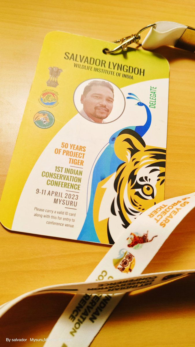 Himalayanwolf1's tweet photo. #50YearsOfProjectTiger #ICCON made possible at Mysuru. @wii_india https://t.co/Ck0p6DVVBX