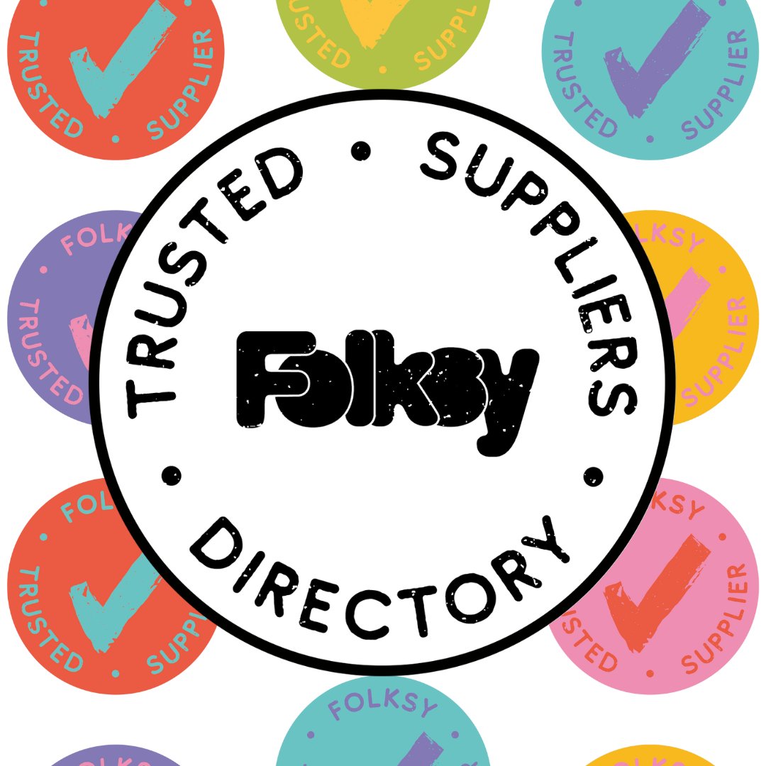 We're delighted to be listed as a Folksy Trusted Supplier! 🧶

This list aims to help artists and makers at every stage of their business source the materials, tools, services and advice to make their creative practice thrive 🎨

View the list: blog.folksy.com/trusted-suppli…