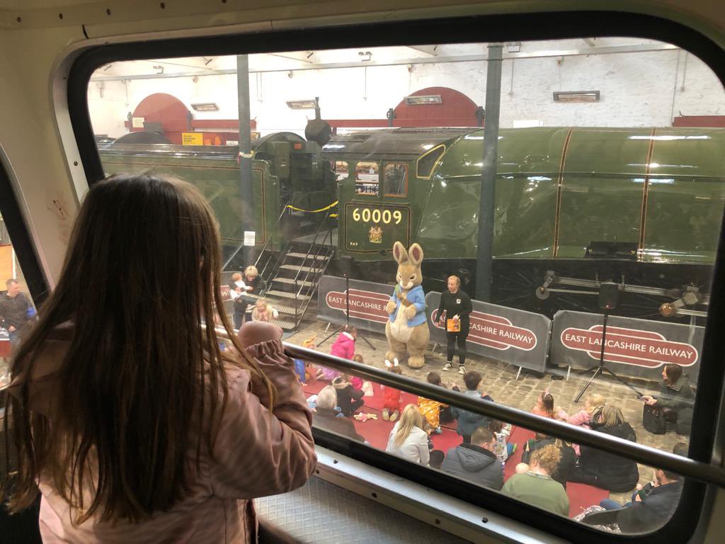 emailh's tweet image. Fantastic Easter fun @eastlancsrly #PeterRabbitELR