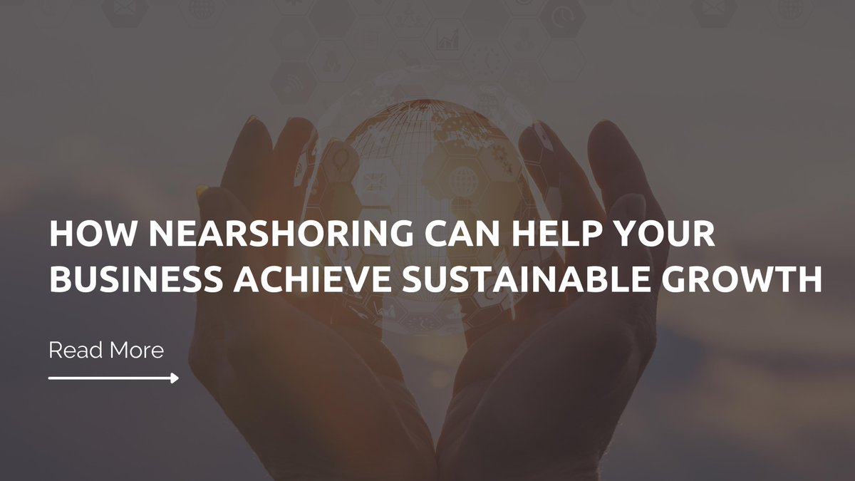 itjlife's tweet image. 📢 | Blog Post: lnkd.in/gP2Uh-DW
Sustainable growth is the holy grail for most businesses, and achieving it requires a combination of factors. One crucial element is a competent and cost-effective workforce.
#nearshoresoftwaredevelopment #nearshoring #costeffective