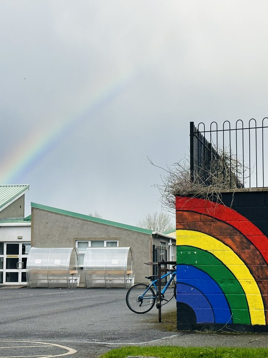MaUiMh's tweet photo. @PSSNewbridge when the Rainbow almost meets the Rainbow https://t.co/npBNPMKSRQ