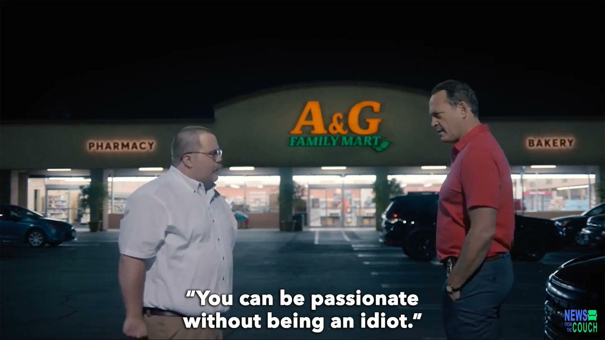 'You can be passionate without being an idiot.'
Simon Kilmurry (Vince Vaughn), QUEENPINS (2021)
#MovieQuoteMonday