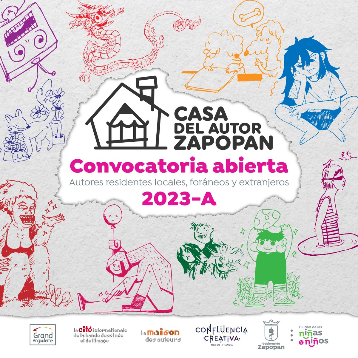 A partir de hoy puedes participar en la cuarta generación de residentes locales, foráneos y extranjeros de #LaCasaDelAutorZapopan 

Para mayor información visita casadelautor.com