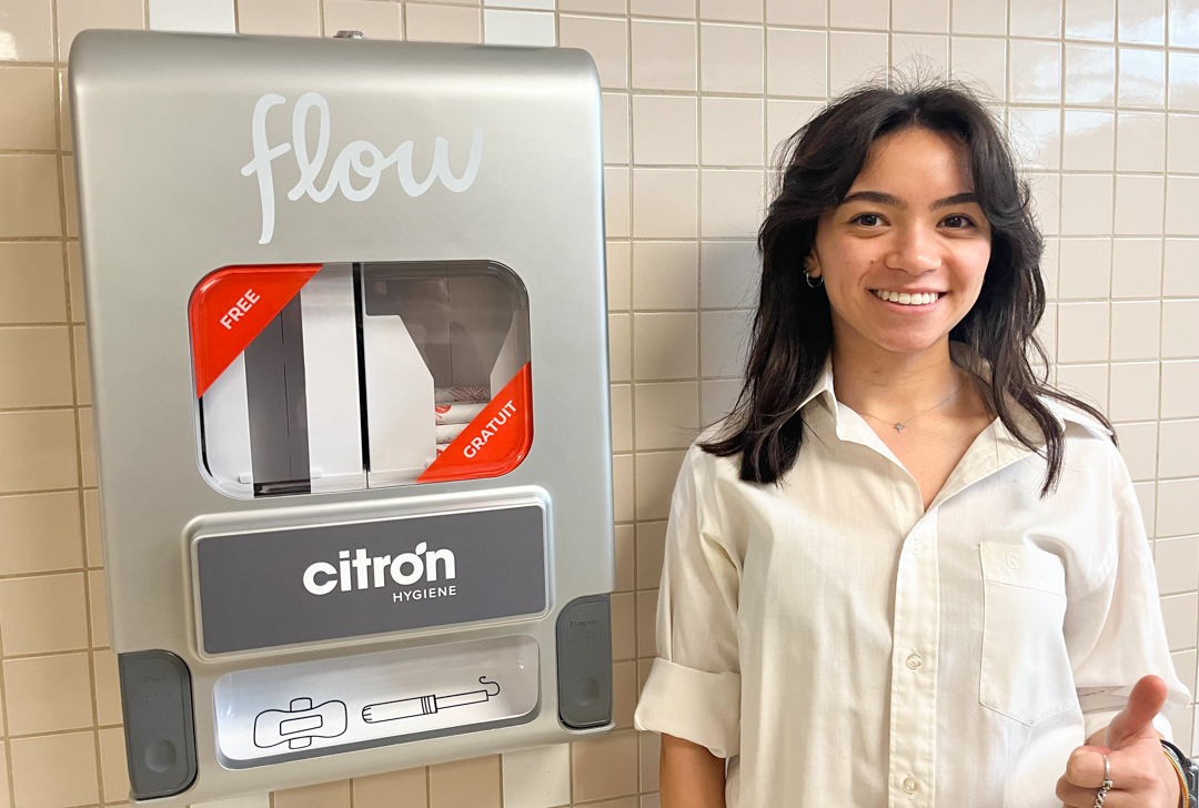 Aunt Flow (@goauntflow) on Twitter photo 💫 <a href="/AlgonquinColleg/">Algonquin College</a> has been working with our partner @CitronHygiene provide free pads and tampons to students at the Ottawa Campus 🇨🇦
Aunt Flow dispensers can be found in 43 bathrooms across campus, including gender-neutral and some men’s restrooms 🎉 💫 <a href="/AlgonquinColleg/">Algonquin College</a> has been working with our partner @CitronHygiene provide free pads and tampons to students at the Ottawa Campus 🇨🇦
Aunt Flow dispensers can be found in 43 bathrooms across campus, including gender-neutral and some men’s restrooms 🎉