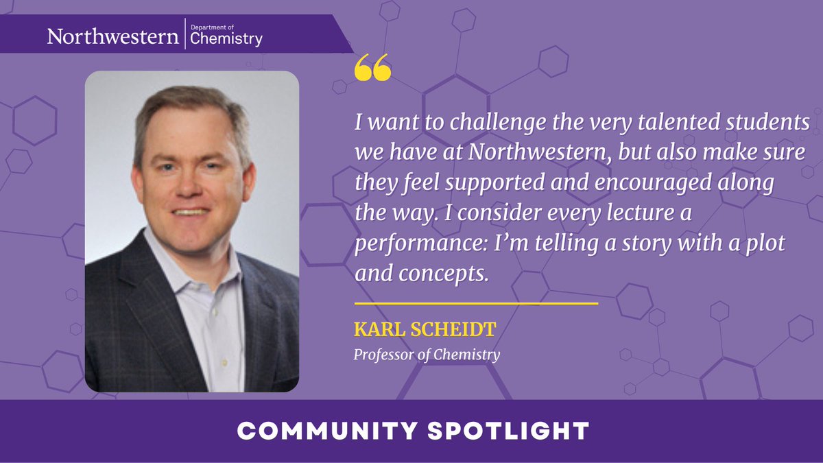 Discover the inspiring work of <a href="/karl_scheidt/">Karl Scheidt</a>, a leading faculty member in the #NUChem Department since 2002. His collaborative lab is at the forefront of catalysis research with exciting applications in medicine. <a href="/ScheidtGroup/">Scheidt Research Group</a> 🧪🧑‍🔬
 #NUfaculty #Catalysis
➡️bit.ly/3TZq5Qo