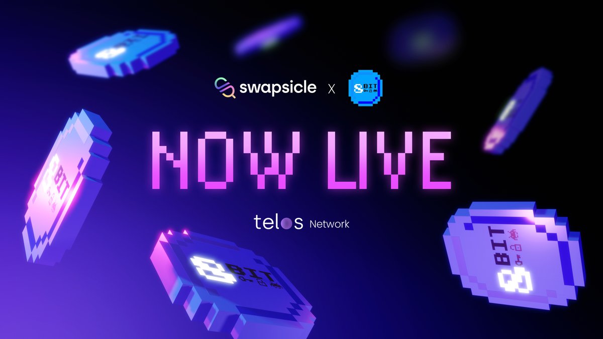 >>PRESS START<<

📢<a href="/8Bit_Arcade1/">8Bit</a> $NBBL token sale has commenced!👾

This is your opportunity to be EARLY with this exciting project. We sense some great things on the horizon🕹

Head over to the link below to participate👇

swapsicle.io/launchpad/0x9E…

#launchpad #Crypto #Web3 #defi