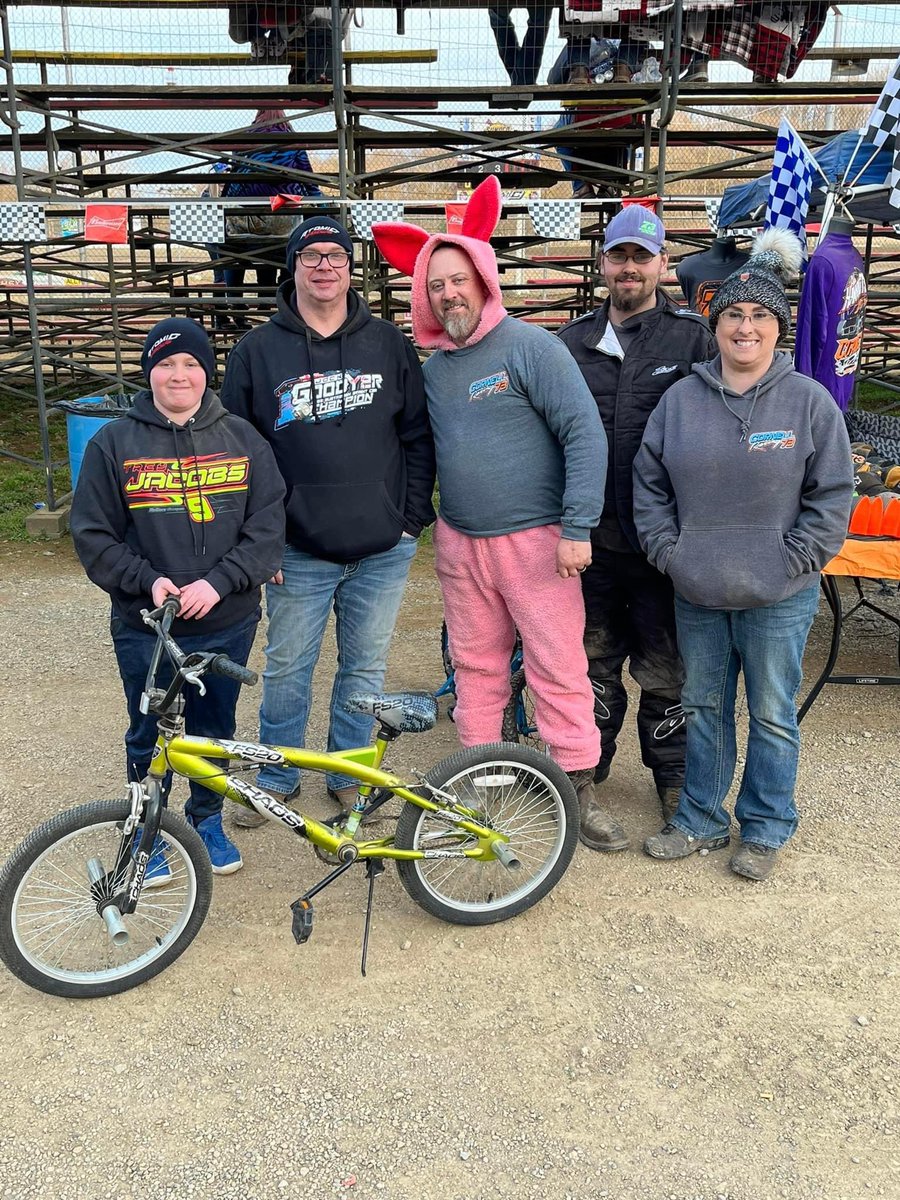 AtomicSpeedway's tweet photo. Lost in all the excitement of Saturday’s Easter Egg hunt. Four kids also won bicycles that were donated by Cornell Racing Team. We want to thank them for going above &amp; beyond at this past weekends event to make Saturdays race extra special for these lucky kids! https://t.co/VXkdm8ZmRP