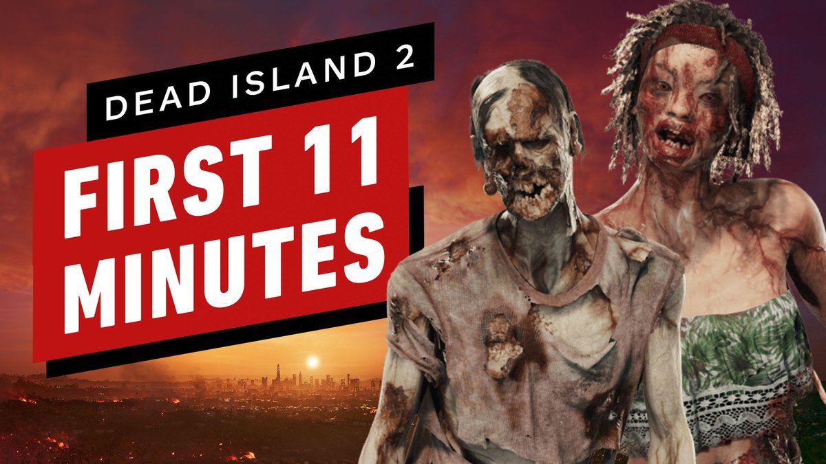 IGN's tweet photo. Check out the first 11 minutes of zombie slaying action from Dead Island 2. 🧟‍♂️🏝️ https://t.co/E8ac3dH1NM https://t.co/MkVOpmdjUK