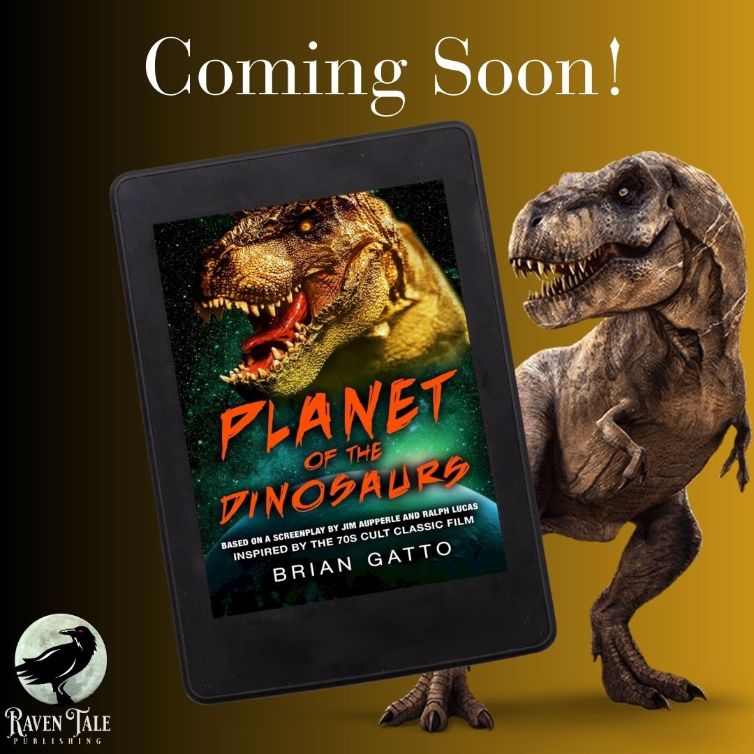 raventalepub's tweet photo. #ComingSoon from #author Brian Gatto, Planet of the Dinosaurs! #dinosaurs #creaturebook #horrorbook #reading #readingcommunity #book #books #read #BookTwitter https://t.co/o9olcBBBuW