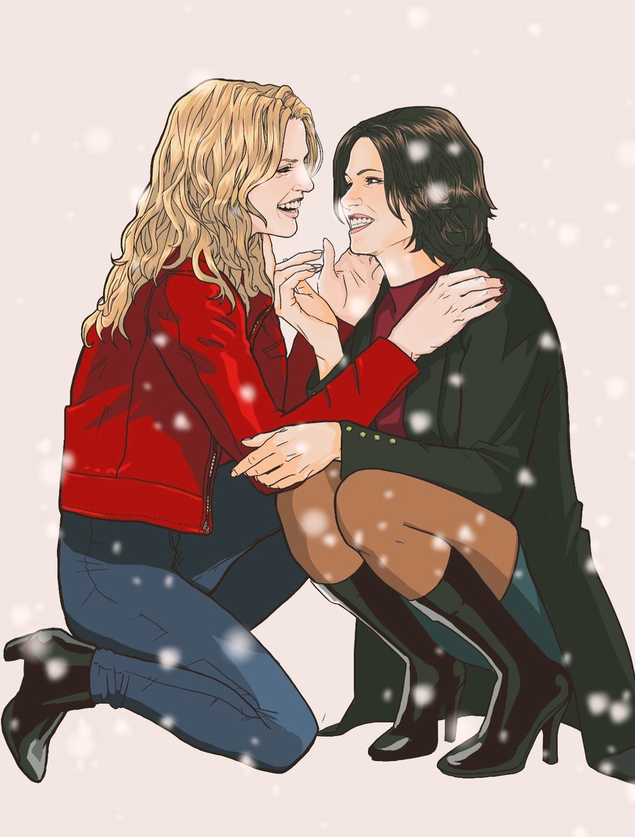 Keyhlanwolf's tweet image. #swanqueen convention confirmed in Paris dudes! 👀

Here an old fanart for celebration!! 🎉🎉